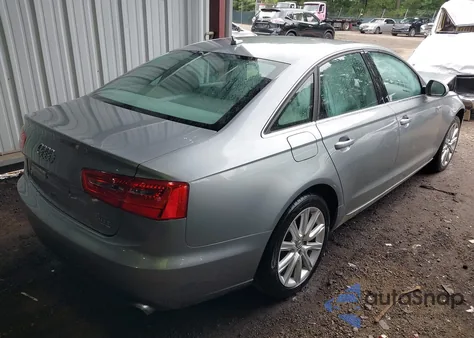 2013 Audi A6 3.0T Premium z USA, uszkodzony, nr VIN WAUGGAFC1DN109011